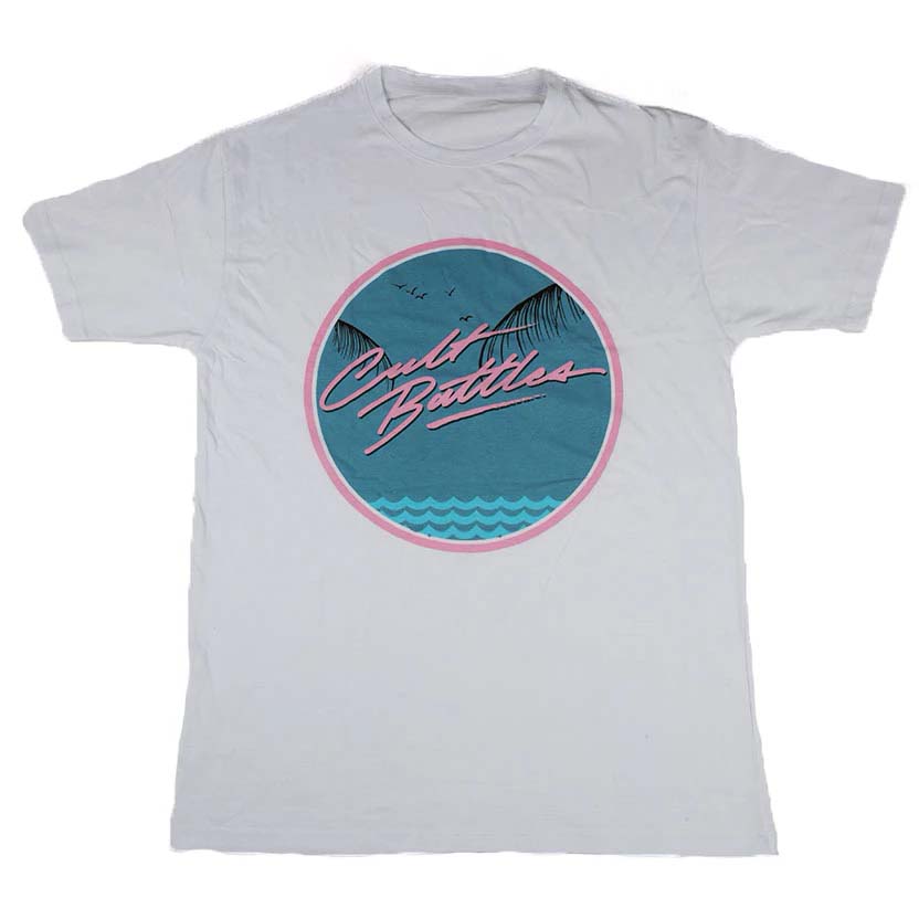 cult battles product - Cult Battles Logo T-Shirt (White)